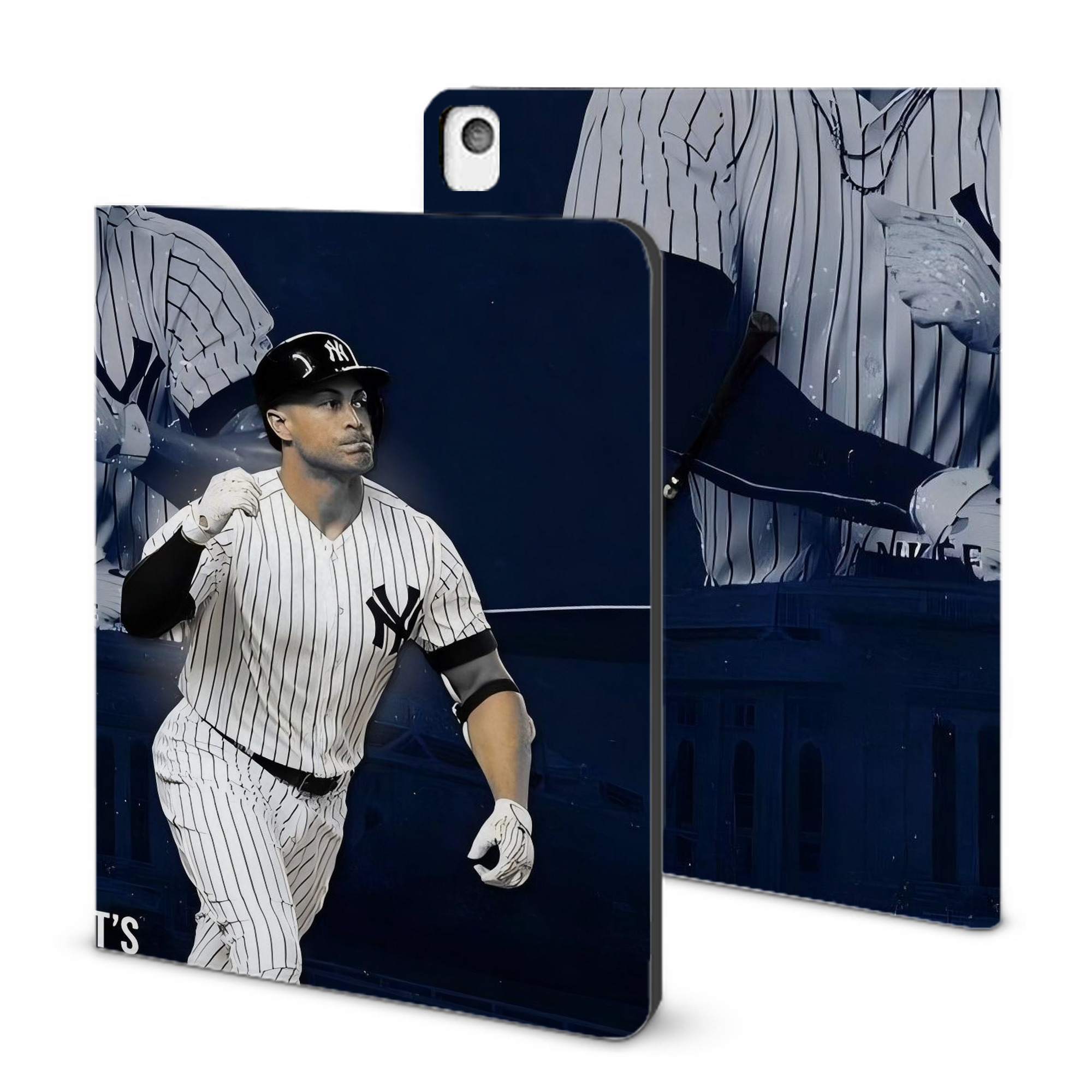 Giancarlo Stanton 29 IPad Book-Style Case With Pencil Slot – Slim PU & TPU Cover – Full Protection, Precise Fit, Water & Scratch Resistant